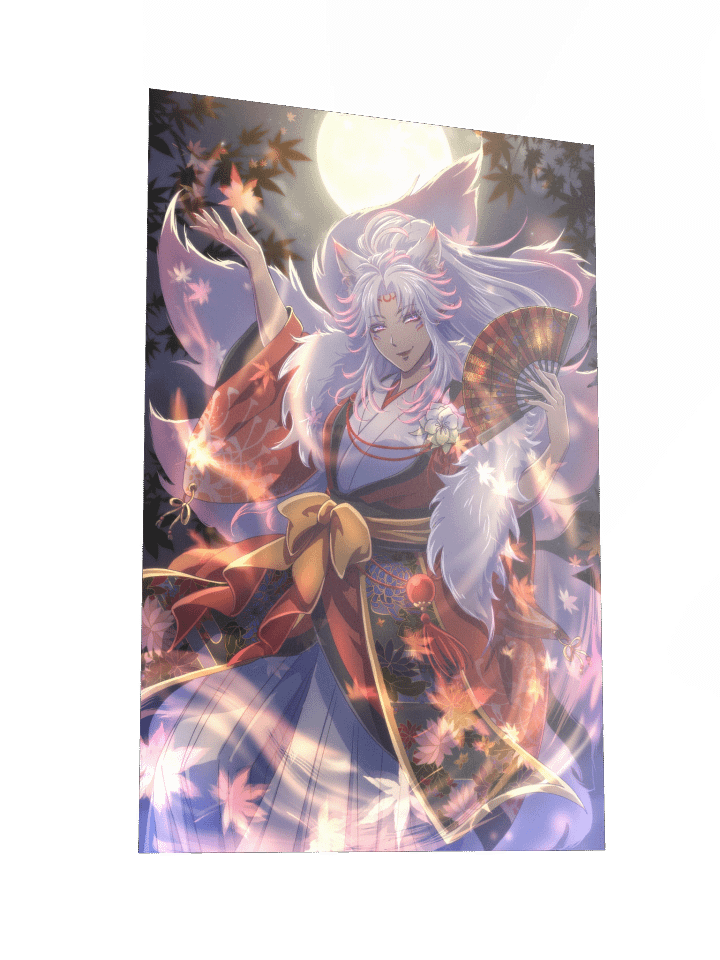 “Spirit of the Silver Moon” Vibrant Matte Paper Poster product image (2)