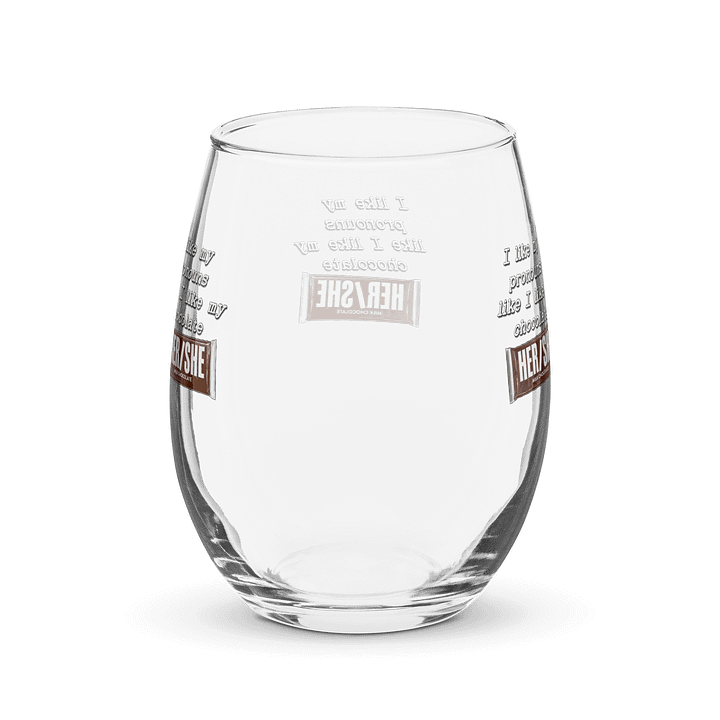 Her/She Wine Glass product image (2)