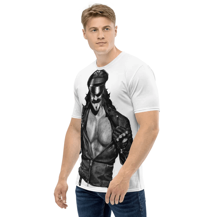 Leather Outlaw white tee product image (2)