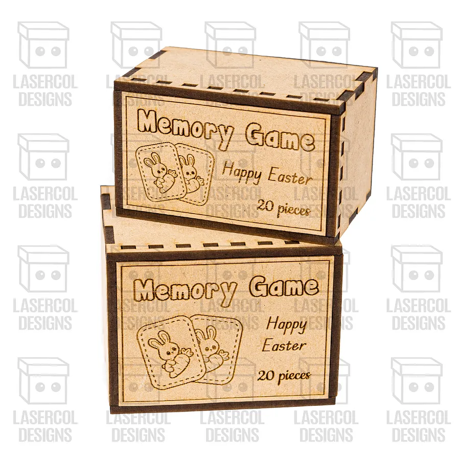 Easter Memory Game (2 Sizes) - Laser Cut Files product image (8)