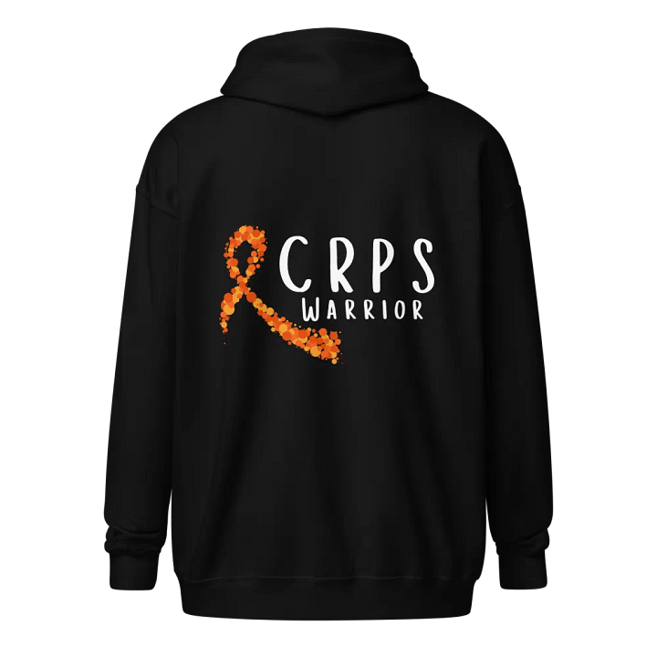 CRPS Warrior Bubble Awareness Ribbon Zip Hoodie product image (1)
