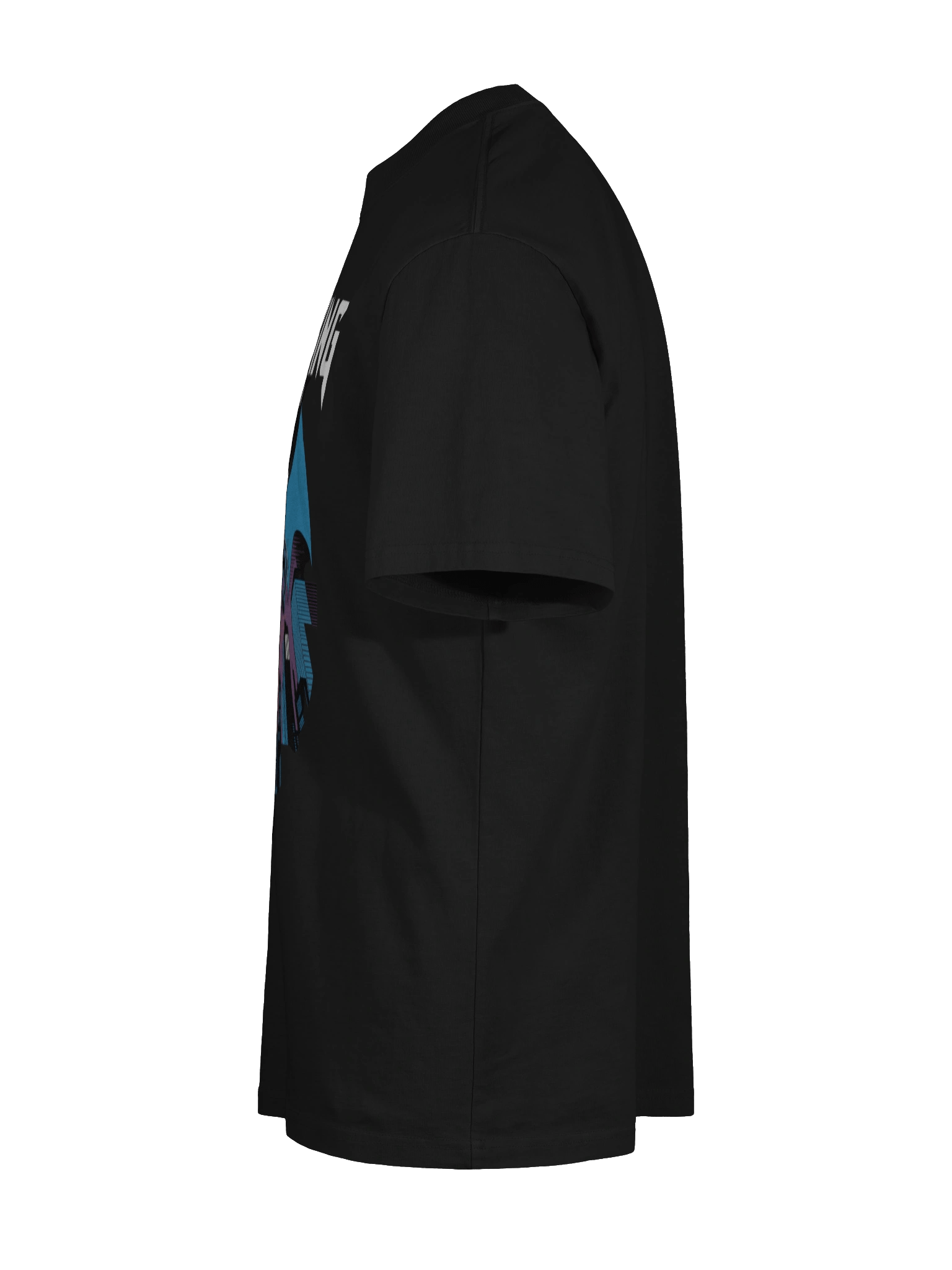 Nightwing Gotham's Shadow Oversized Faded T-Shirt product image (10)