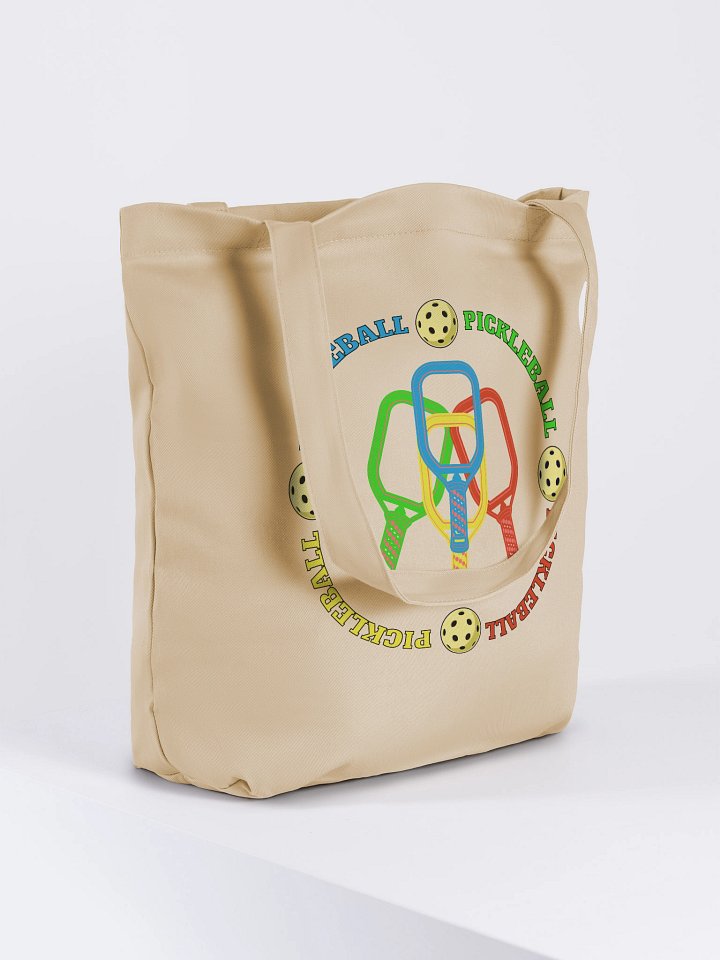 Pickleball Four Circle Colors Paddles Tote Bag product image (4)