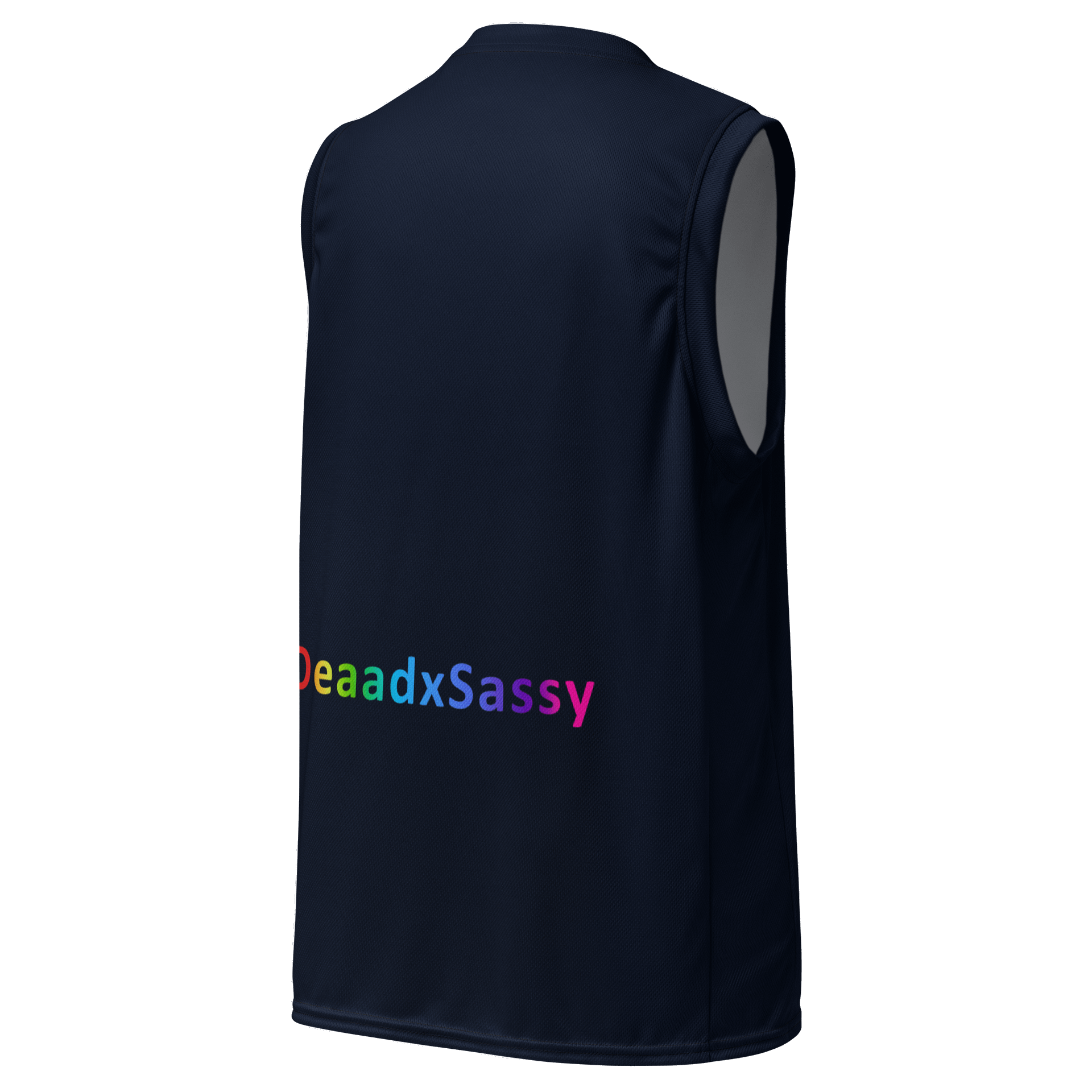 Rainbow QR Basketball Jersey product image (3)