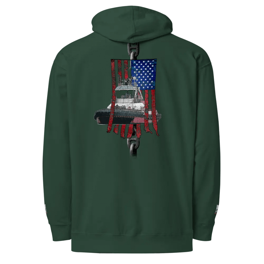 Chain Athena Tug & CE Flage Twin Anchor Front & sleeves (embroidered) product image (8)