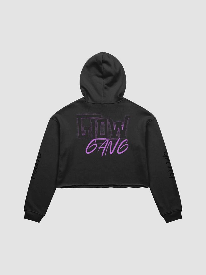 Glow Gang Astro Crop Top Hoodie product image (2)