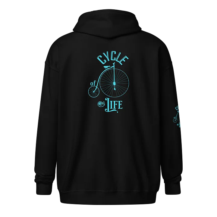 Cycle of Life Unisex Heavy Blend Zip Hoodie product image (1)