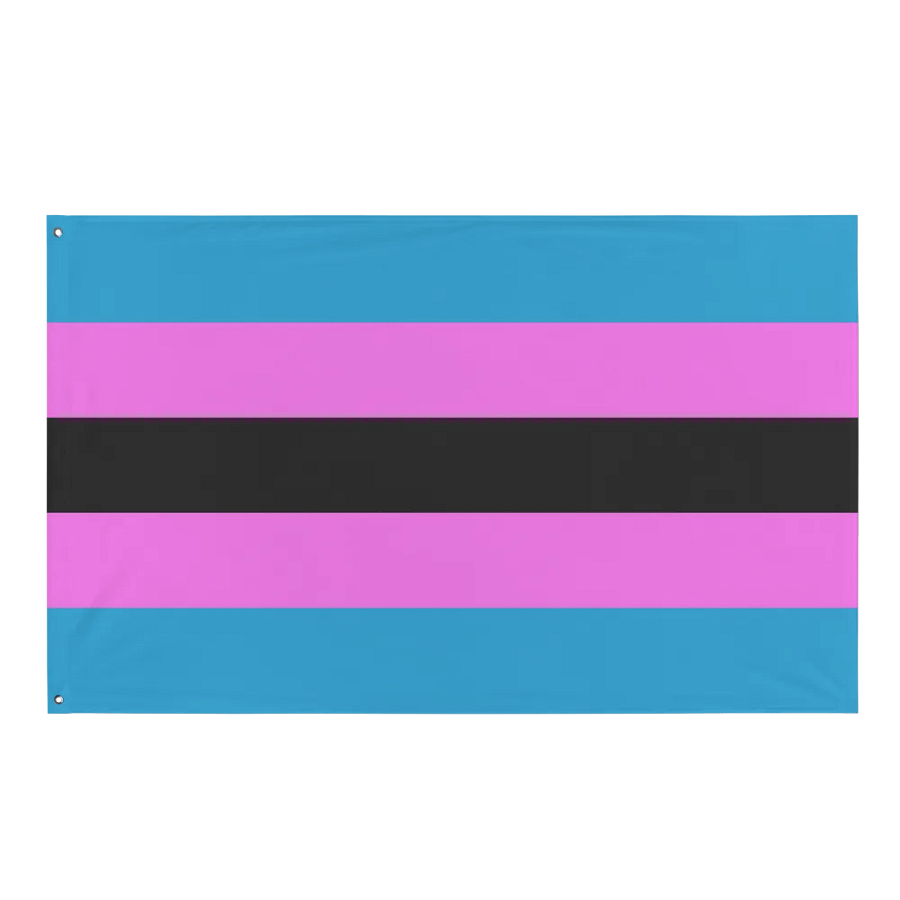 Black Trans Pride Flag product image (1)