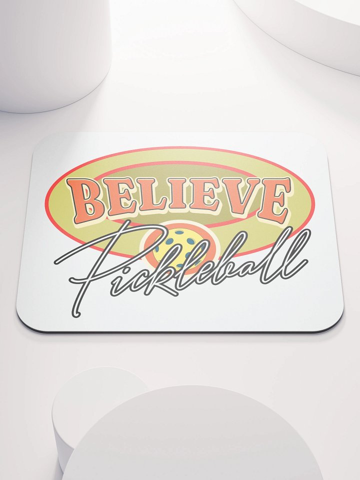 Believe Pickleball Mouse Pad product image (2)