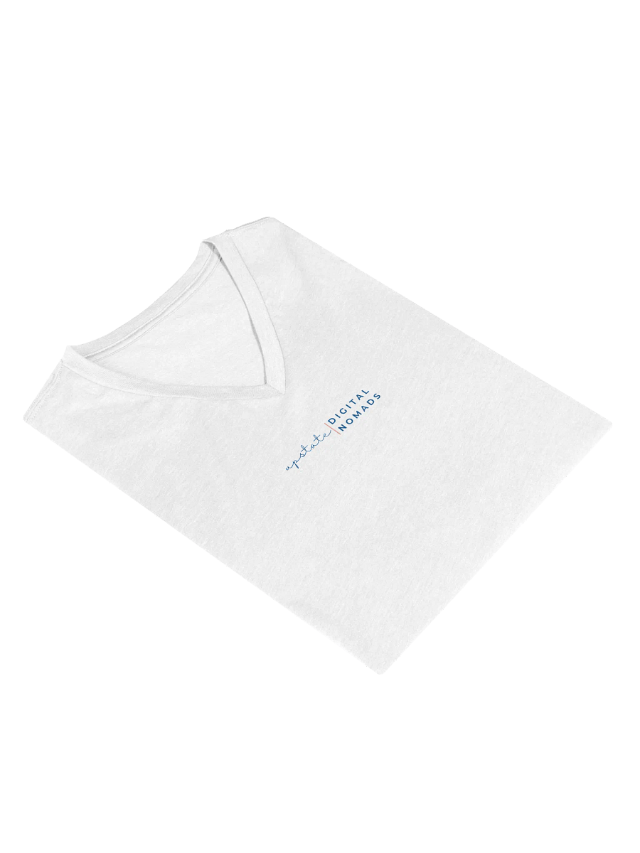 Vivacious V-Neck Women's Relaxed T-Shirt/light-UPDN product image (4)