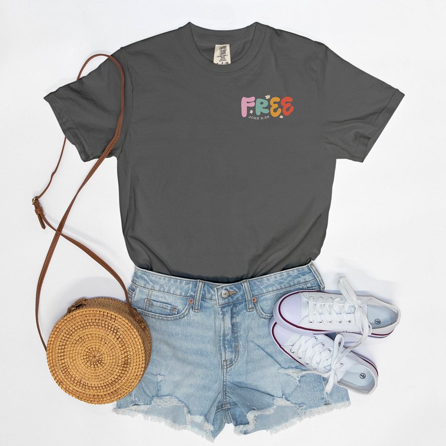 Free Indeed - John 8:36 - 2-Sided Tee product image (3)