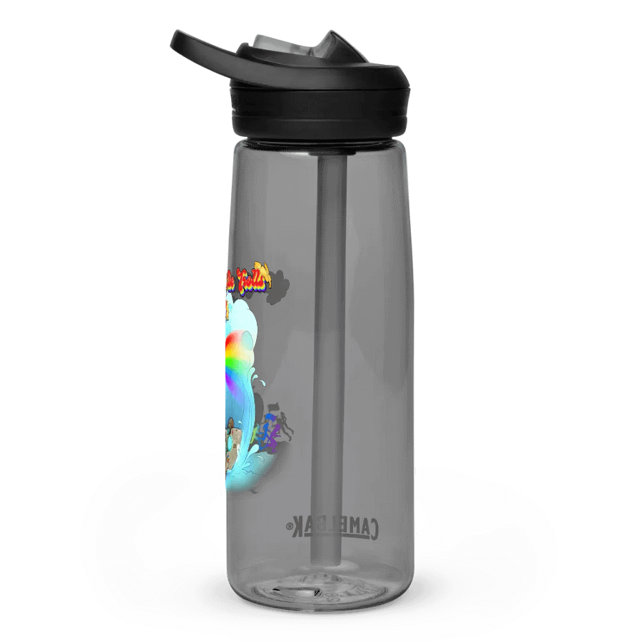 Running of the Trolls Rainbow Sports Waterbottle - by Mischi product image (4)