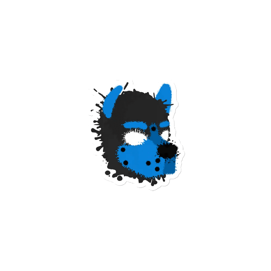 Pup Splatter Magnet - Blue product image (3)