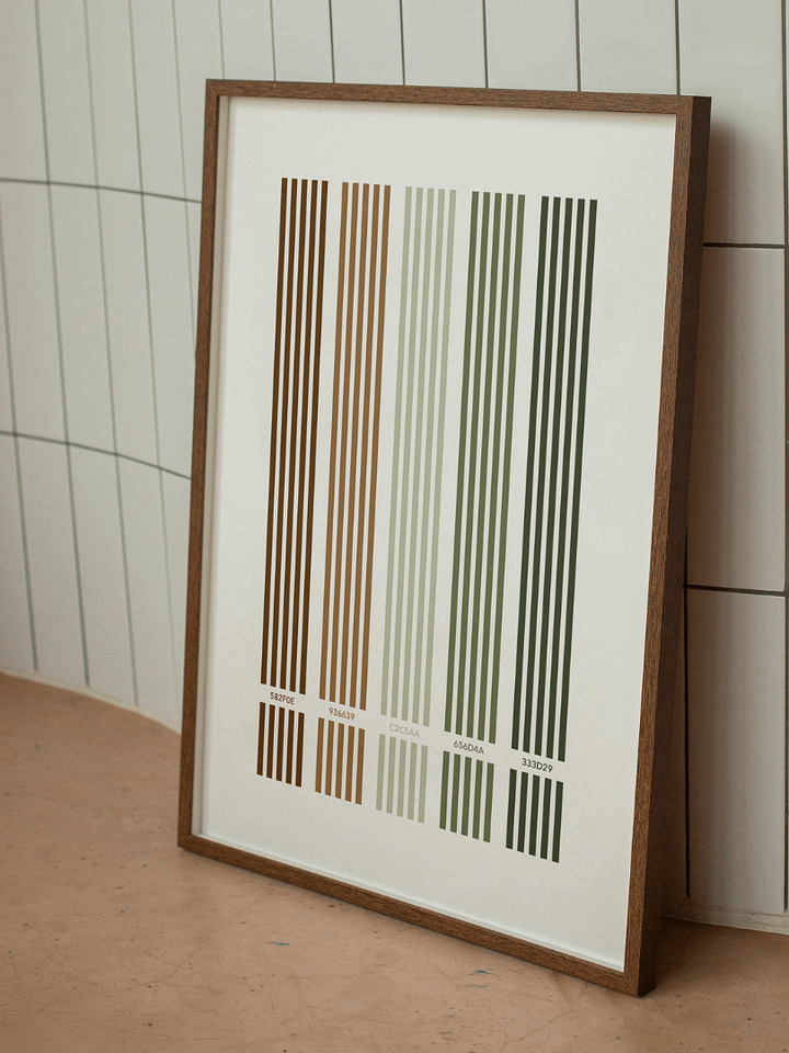 COLOR PALETTE A007 • WALLART DECOR product image (1)