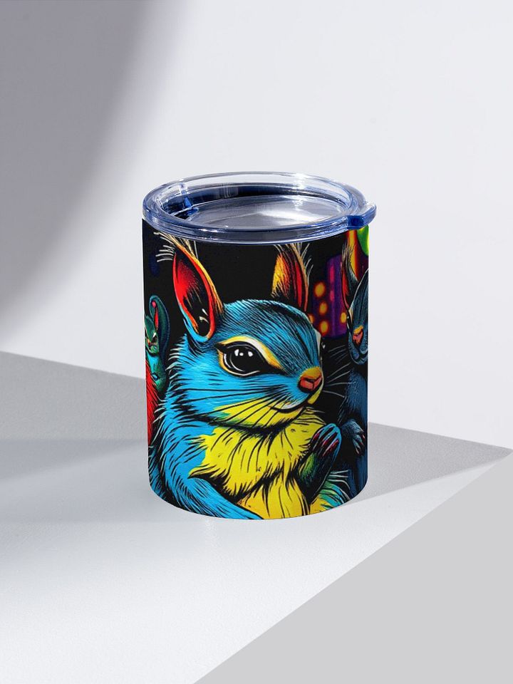 Nighttime Squirrel Trio Stainless Steel Tumbler product image (2)