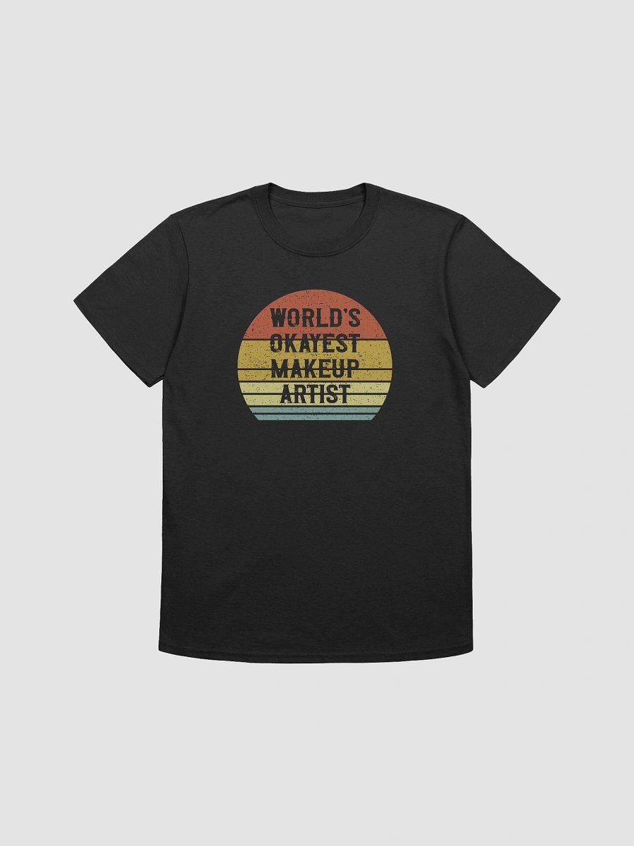 Retro World's Okayest Makeup Artist Tee product image (1)