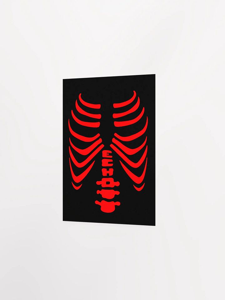 Echo Shirt Matte Poster Print product image (2)