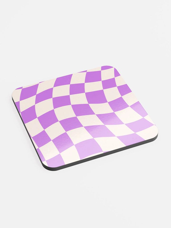 Preppy Area: Purple coaster product image (2)