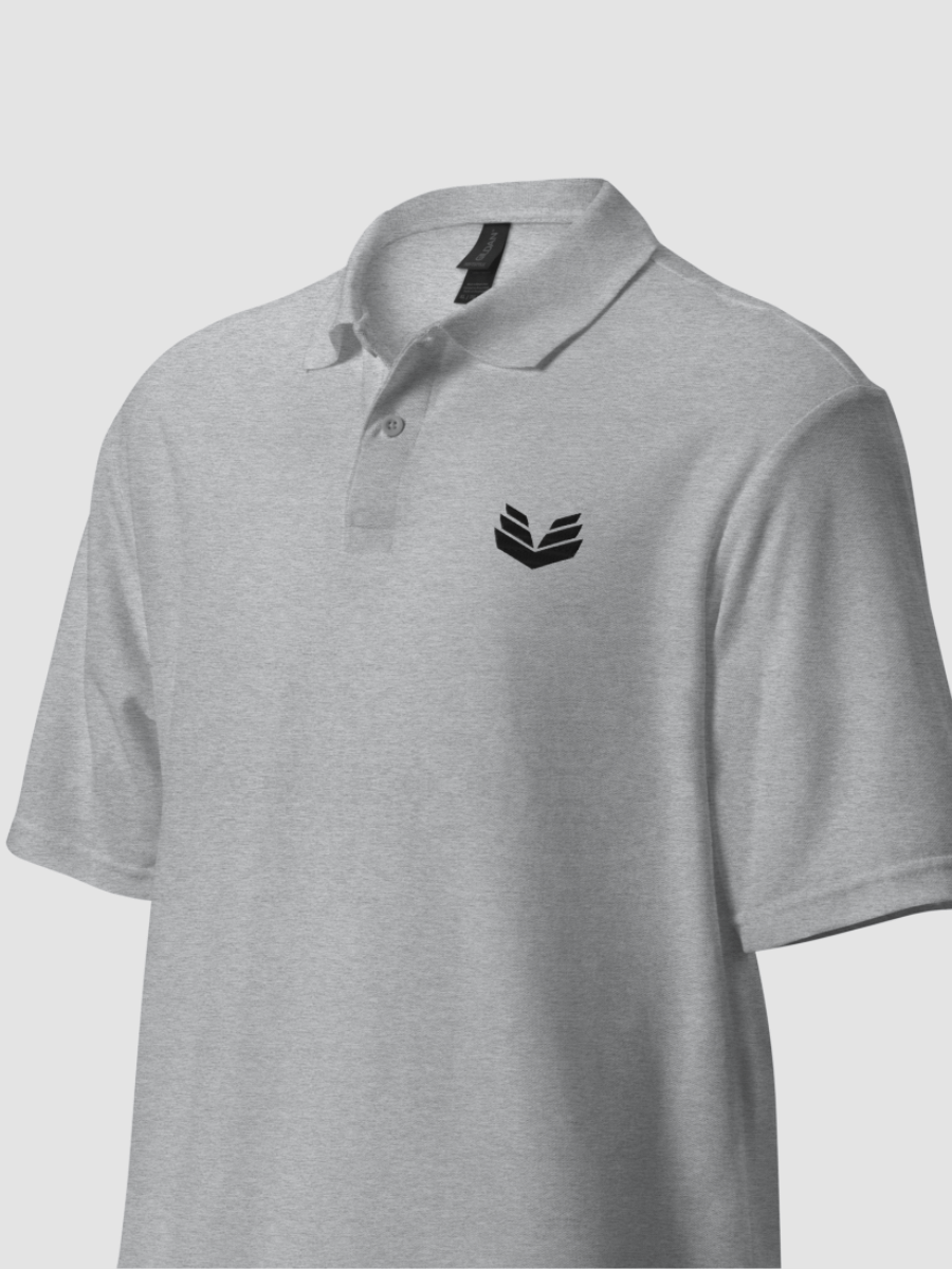 Pique Polo Shirt - Sports Gray product image (3)