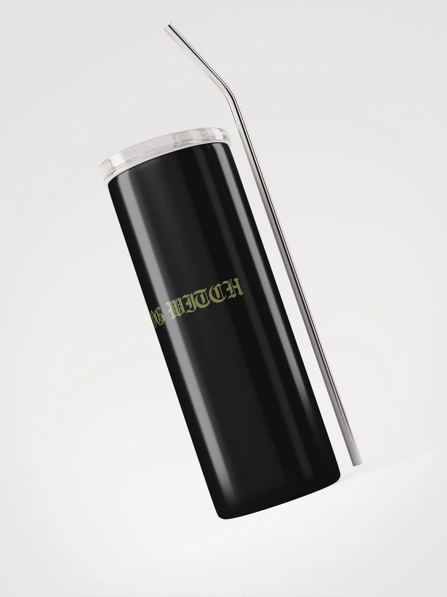'Bog Witch' Metal Eco Tumbler (and eco straw) product image (3)