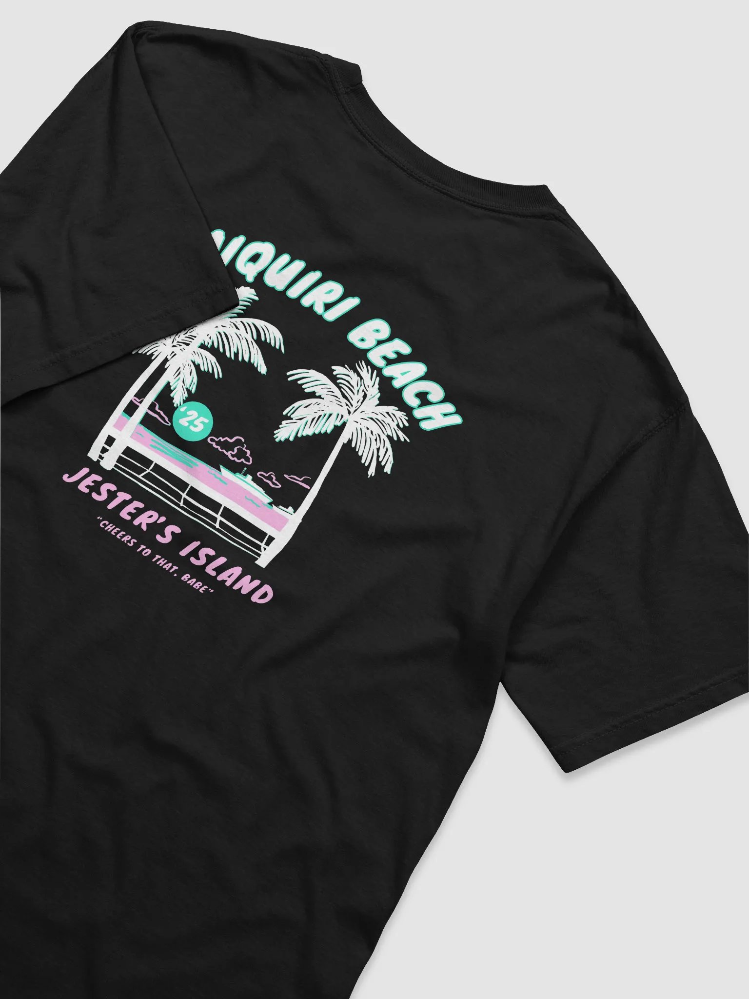 DAIQUIRI BEACH TEE - BLACK product image (4)