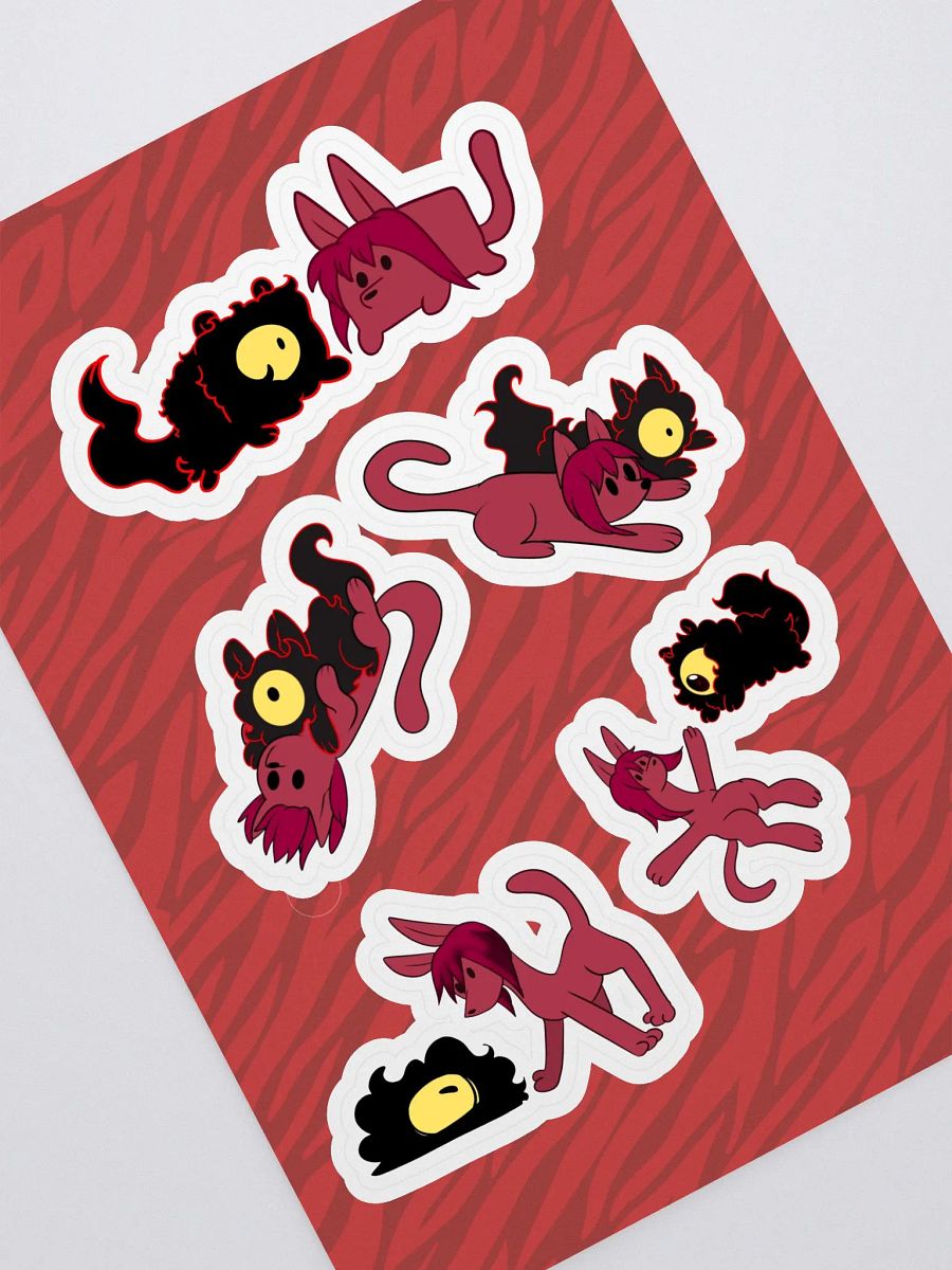 Cat Boyfriends sticker sheet product image (1)