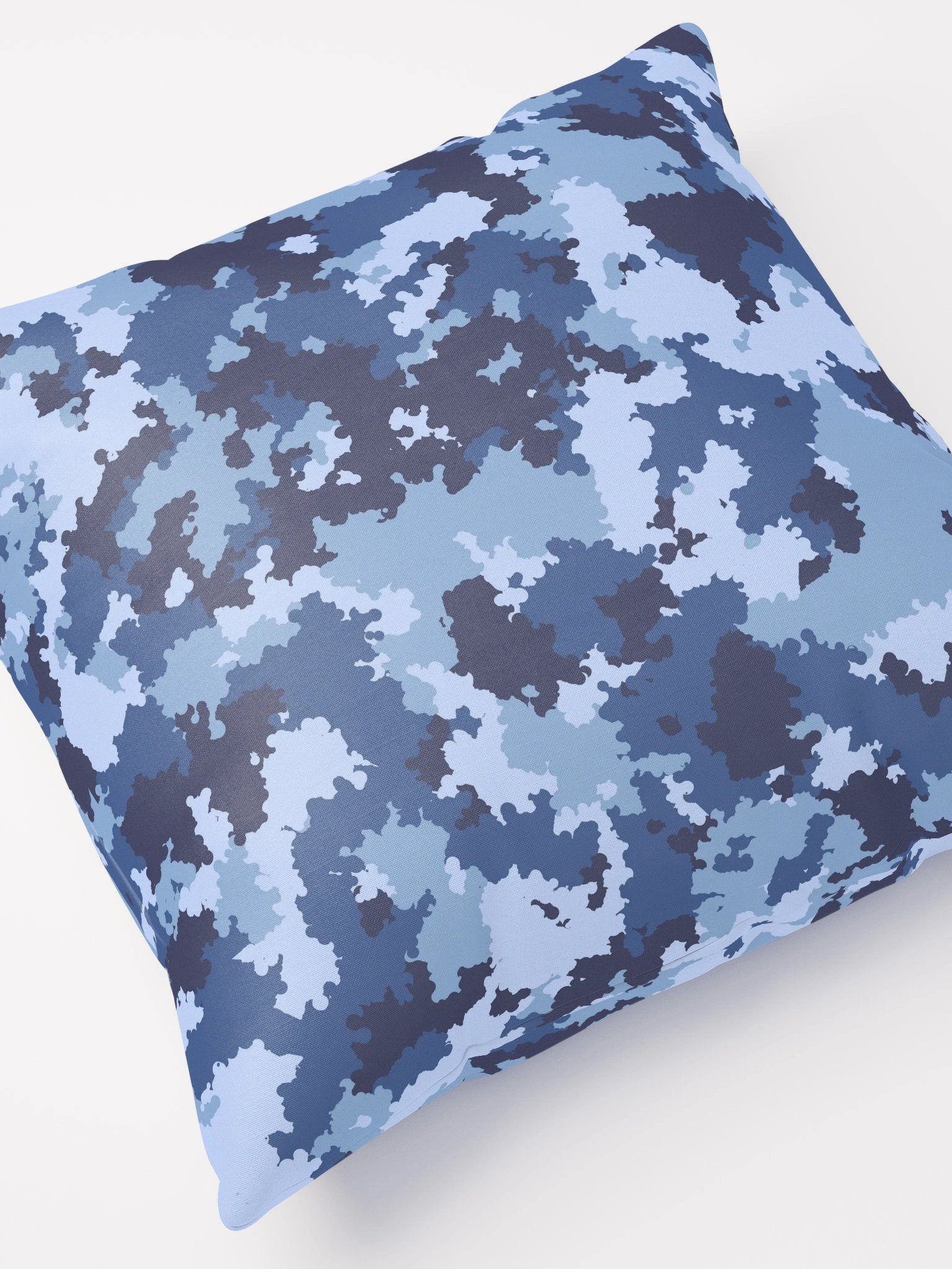 Hideaway Haven Blue Camo Pillow product image (4)