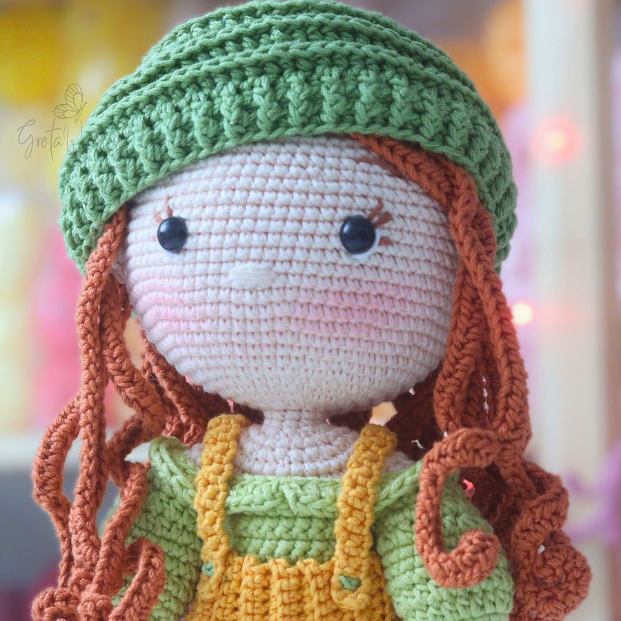Doll Amber Autumn Pattern Amigurumi (Digital download) product image (3)