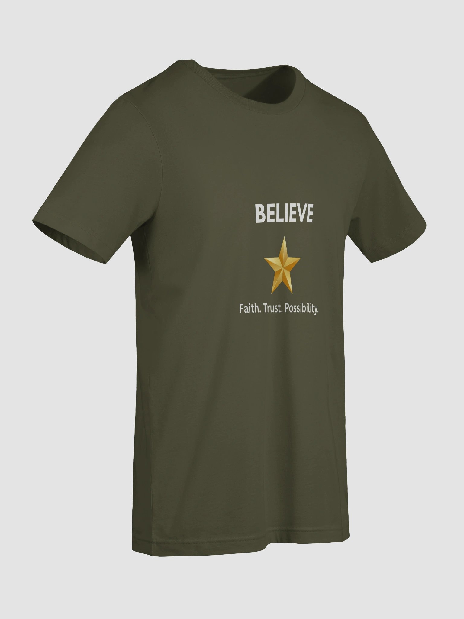 Golden Star Fragmented Message T-Shirt product image (9)