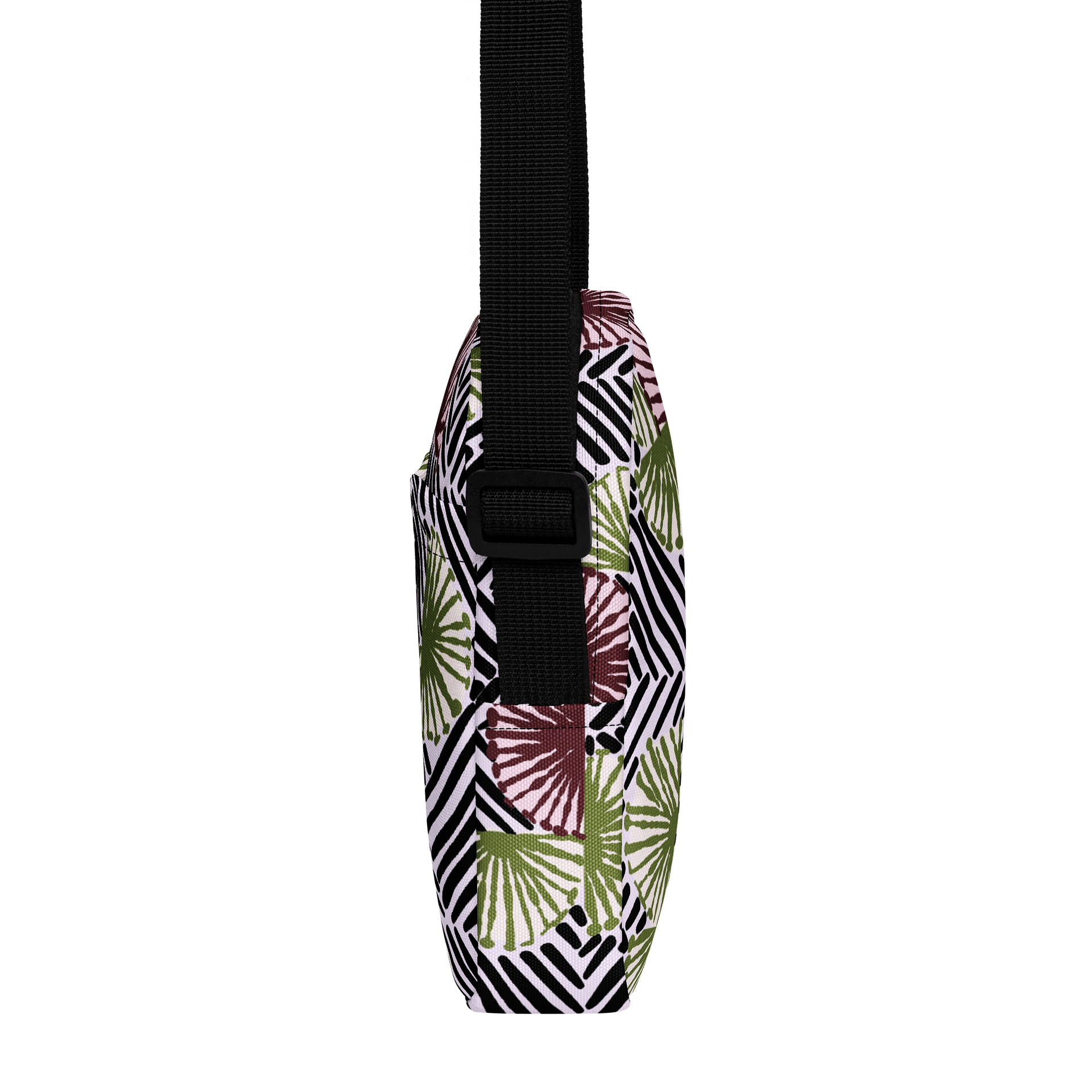 Afrococo Fan Stripes Geometric Print Crossbody product image (2)