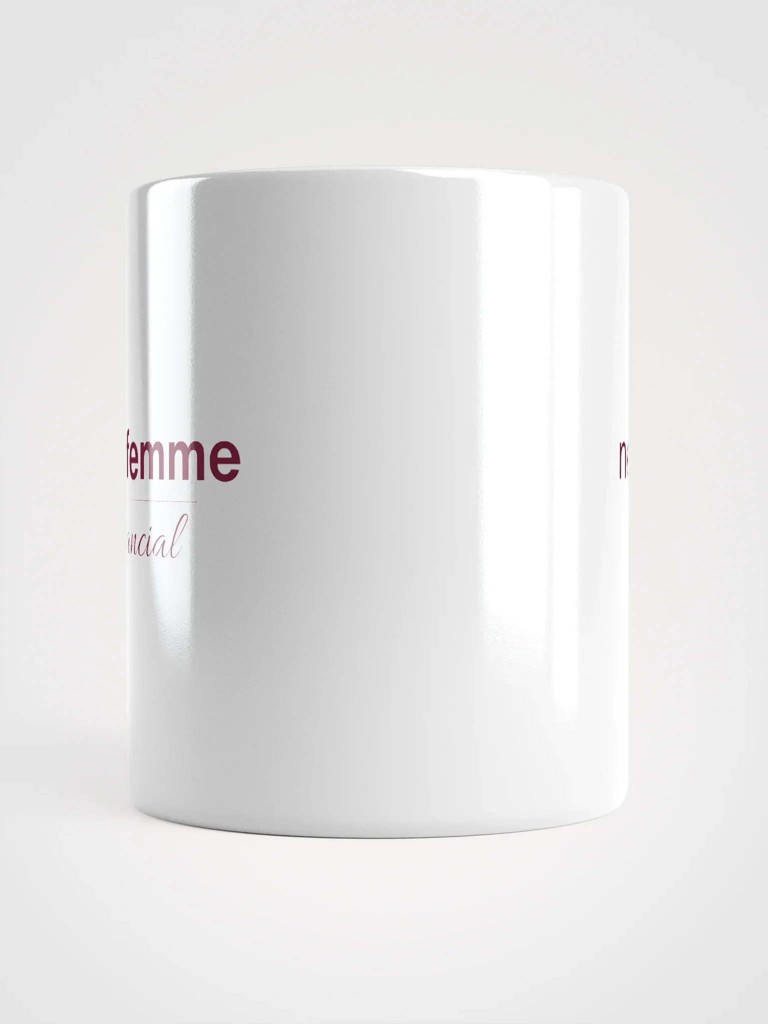 Vivid Vibes Ceramic Mug with Maroon Logotype product image (5)