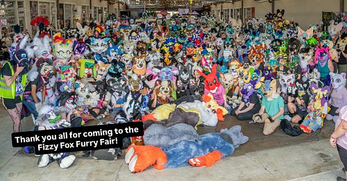 Thank you so much for coming out to the Fizzy Fox Furry Fair! We hope you all had a good time! We estimate attendance to be a...