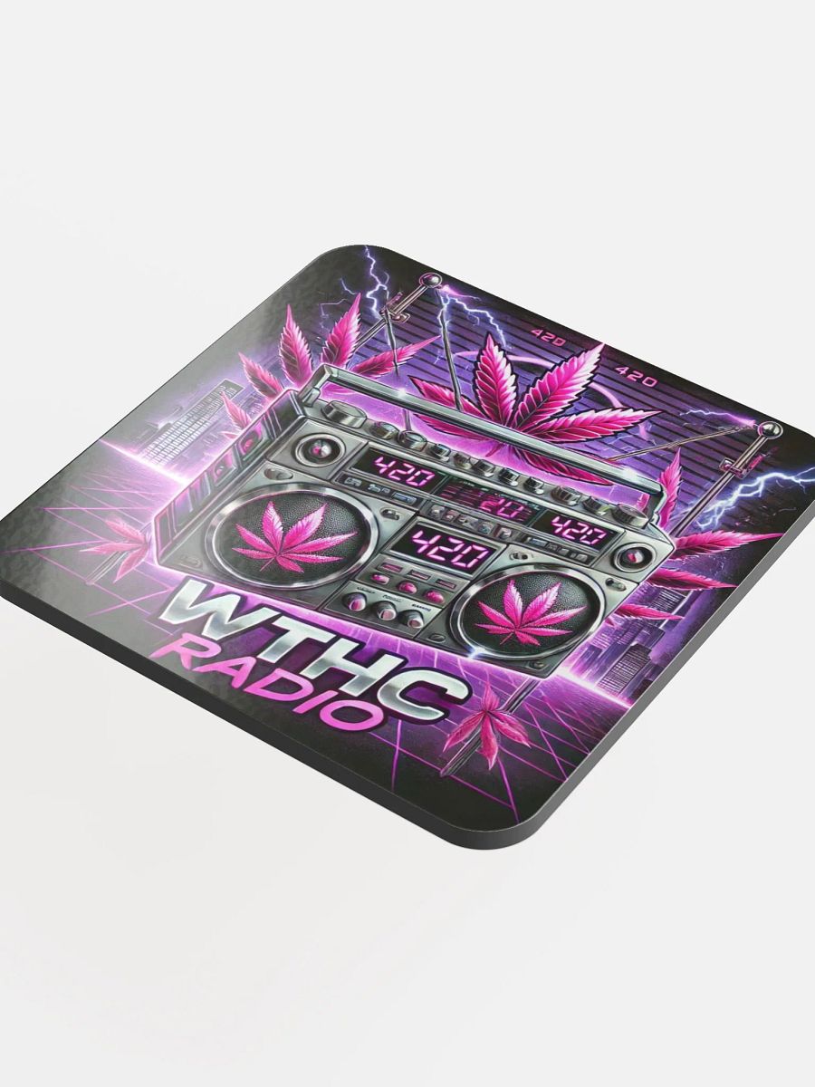 DA 420 Boombox Cork Coaster product image (4)