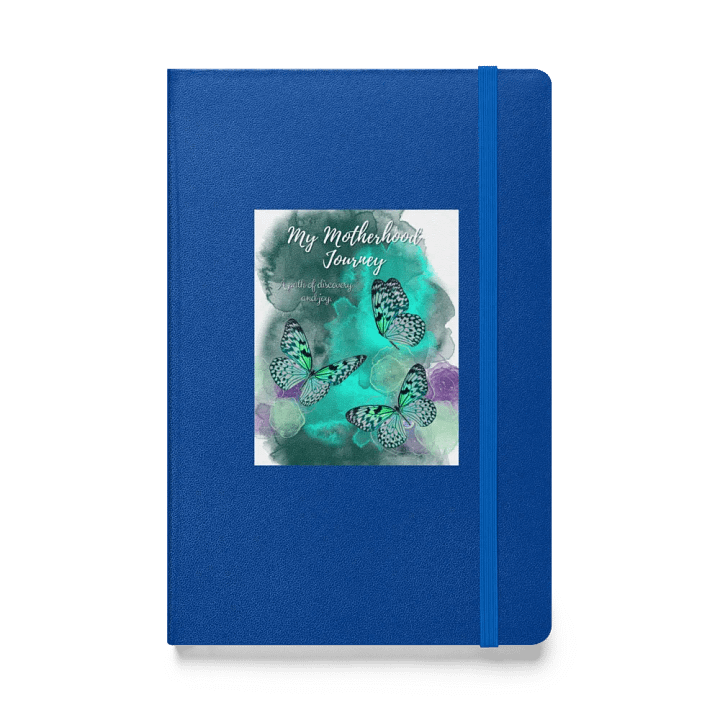 Motherhood Journey Hardcover Notebook mothersday gift for younger moms product image (1)