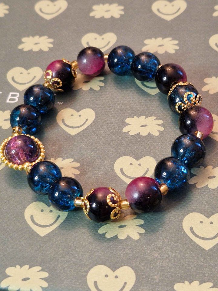 Hand-made glassbeaded bracelets product image (1)