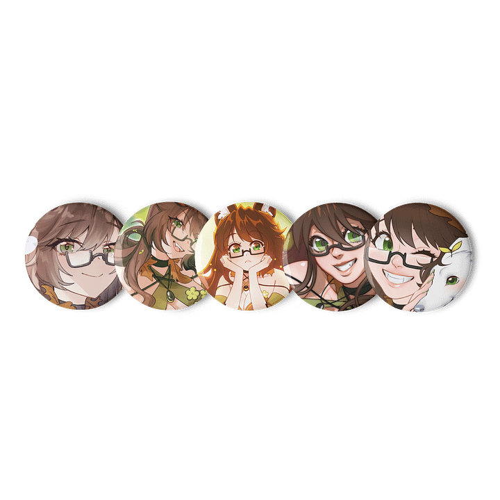 Fifth Year Anniversary Buttons product image (1)