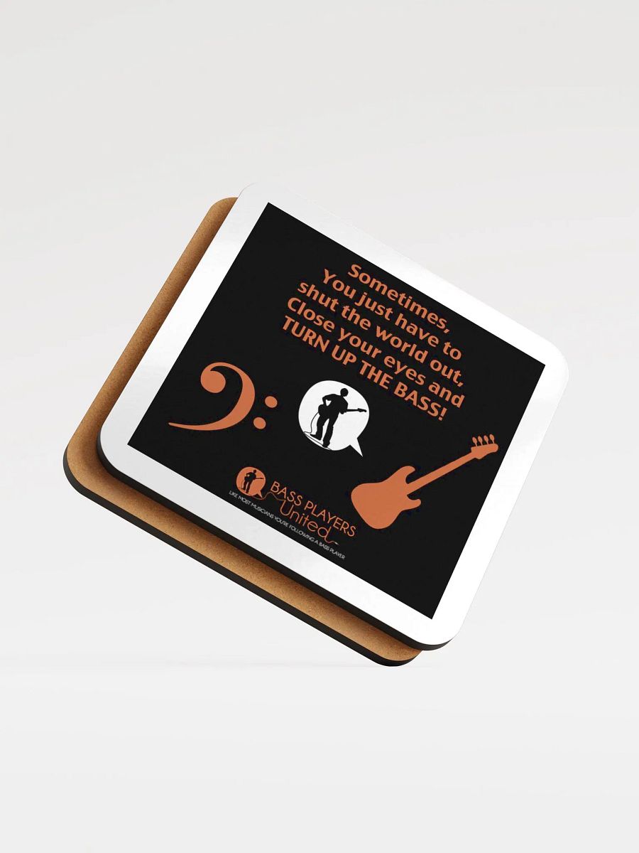 Sometimes - Glossed Cork Coaster product image (5)