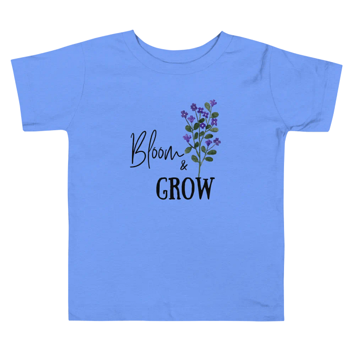 Bloom and Grow Toddler T-shirt product image (1)