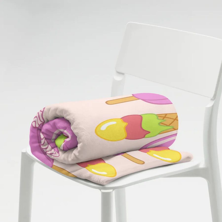 Ice Cream Throw Blanket product image (7)