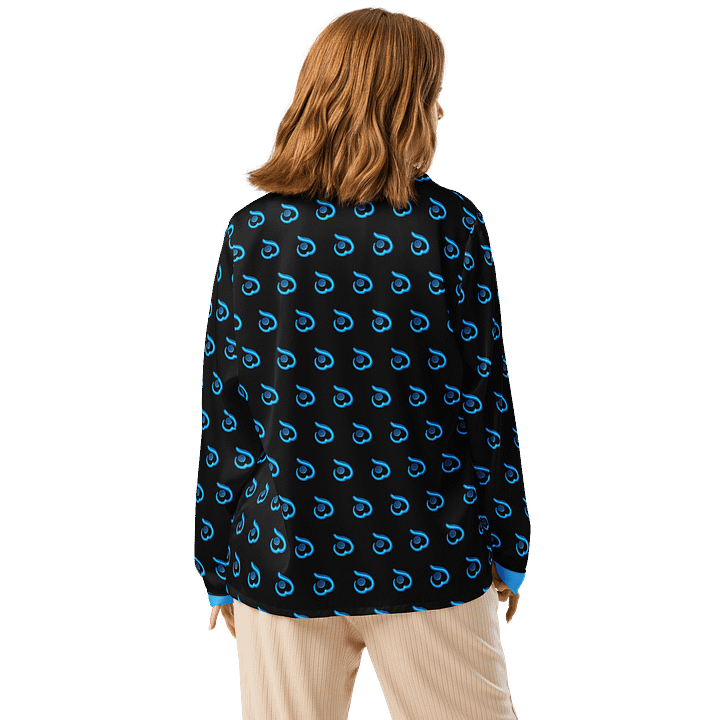 WILLOWISP Elite Espionage Patterned Long Sleeve Pajama Top product image (2)