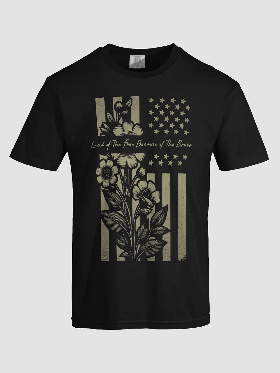 4th of July Floral Premium Unisex T-Shirt product image (23)