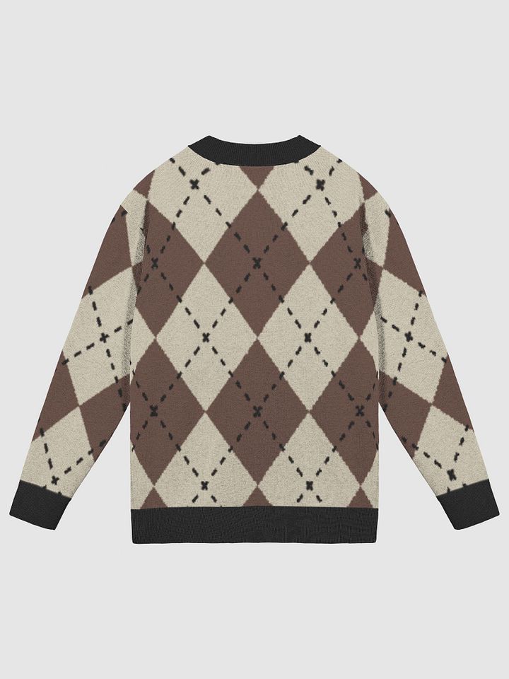 Pupper Pantone Argyle Knit Cardigan product image (7)