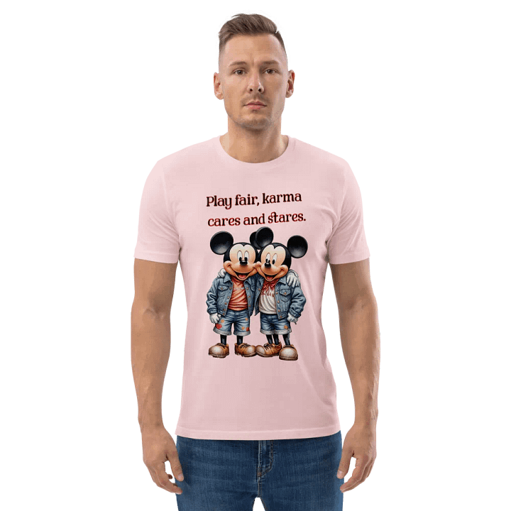 Karma Cares Cartoon Duo T-shirt product image (2)