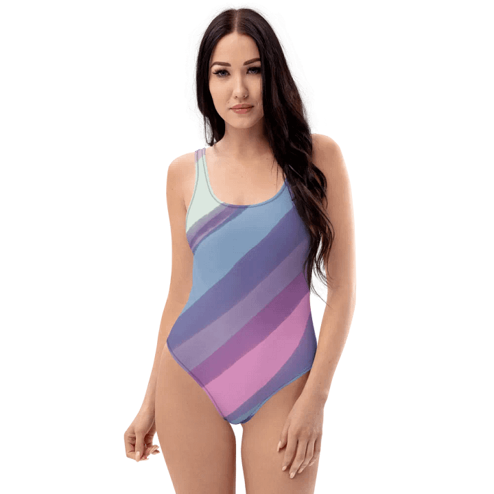Dynamic Stripes All-Over Swimsuit product image (1)