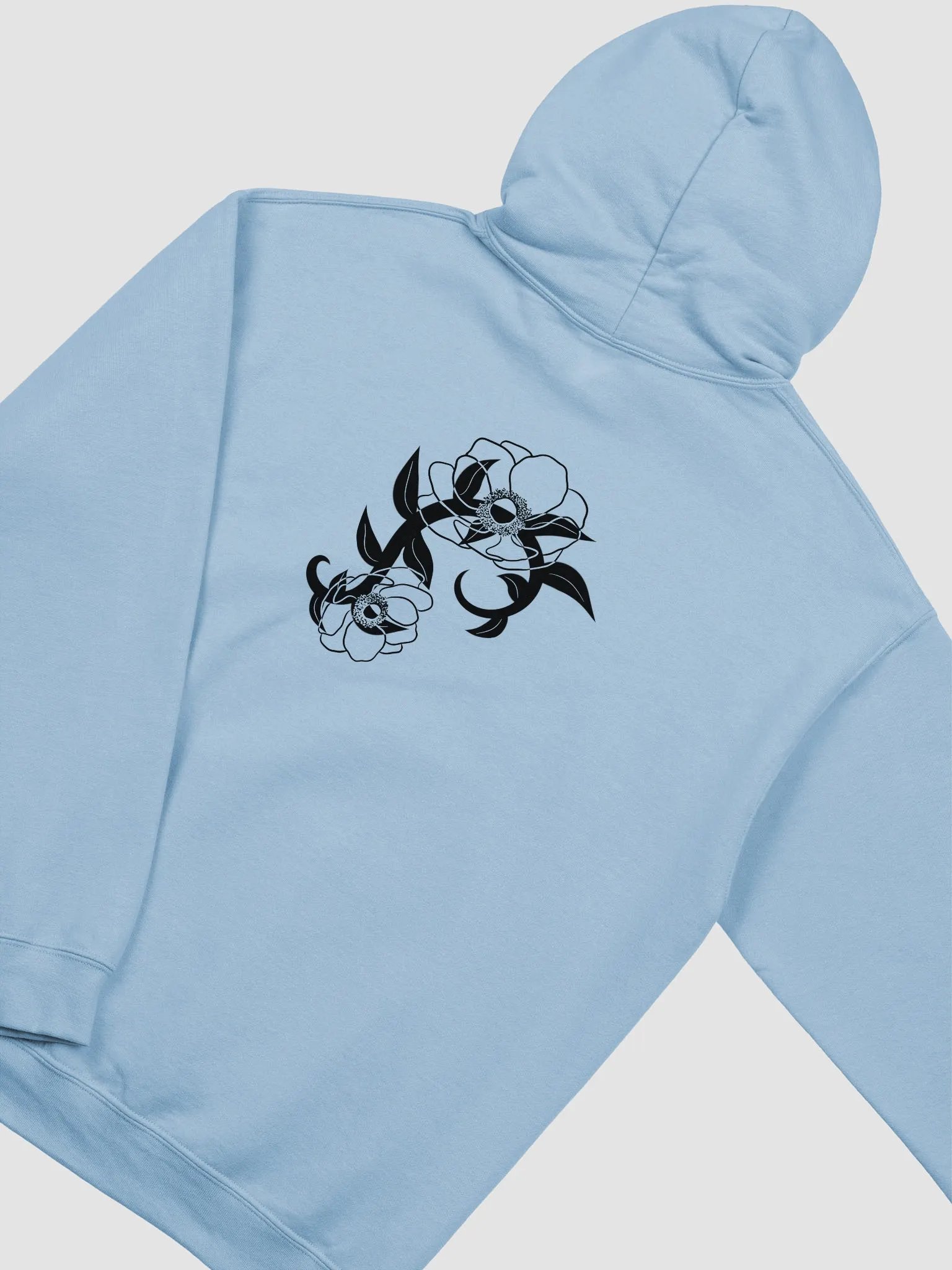 Overgrown Artsy Skull Hoodie product image (4)
