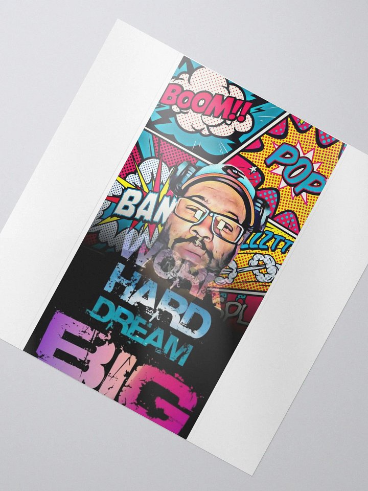 Work Hard Dream Big Sticker product image (2)