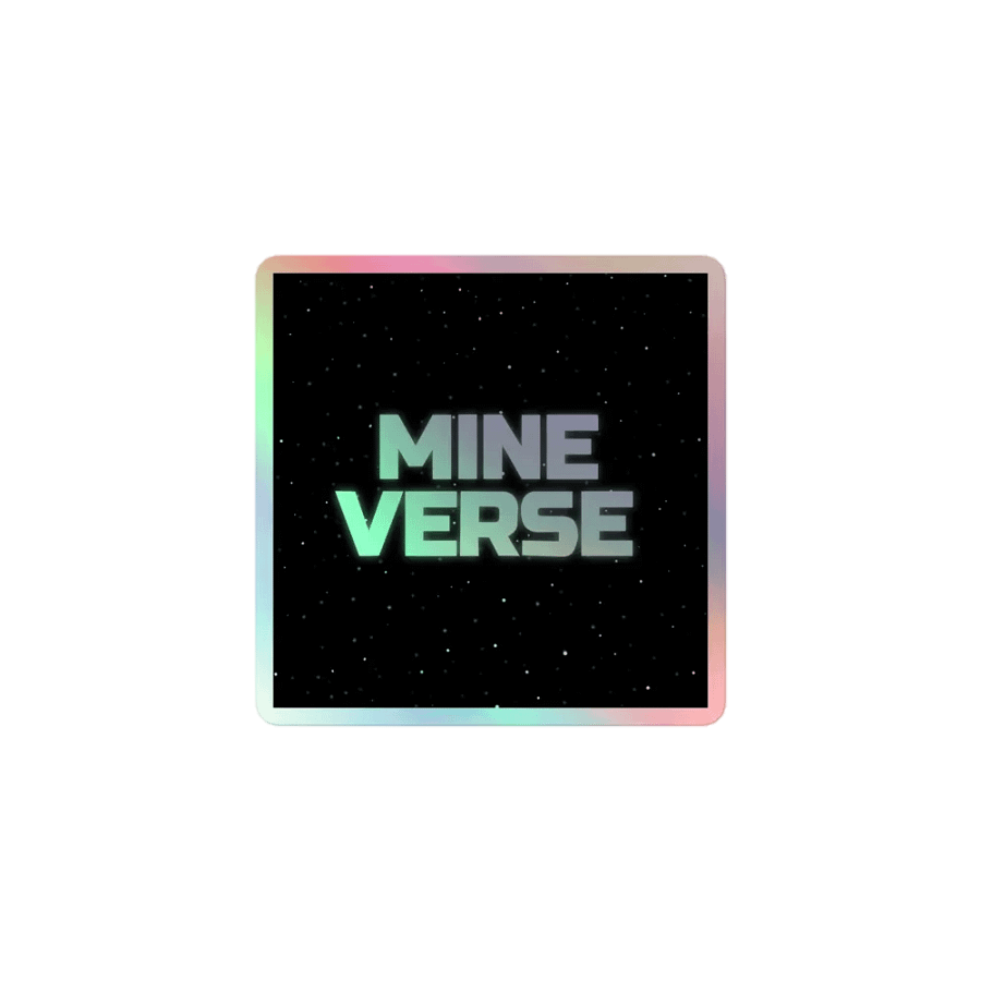 Mineverse Holo Icon Sticker [Alternative] product image (1)