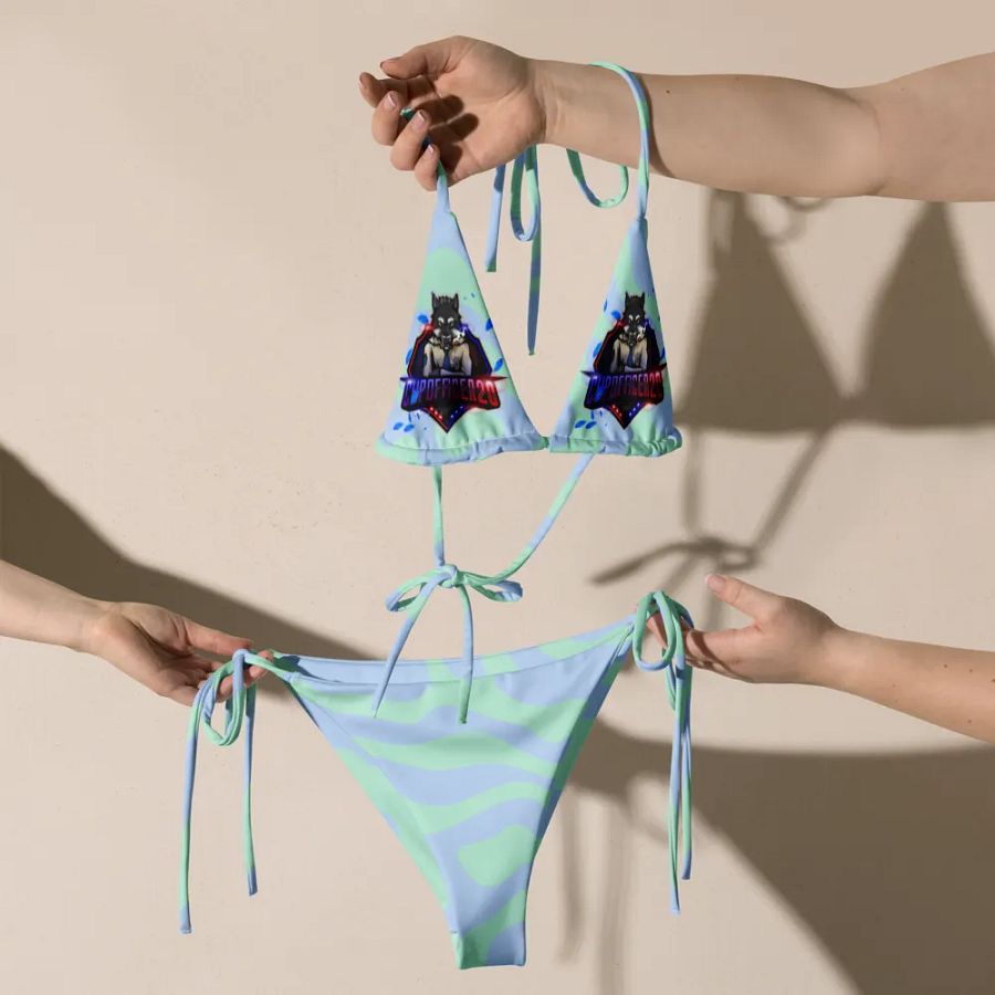 Hypnobear Adventure All-Over Print Bikini Set product image (8)