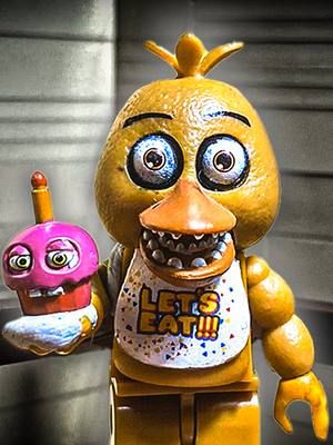 CHICA JOCKEY?!?! Minecraft Movie Parody #aminecraftmovie #minecraft #fnaf #chickenjockey #lego #legofnaf #stopmotion