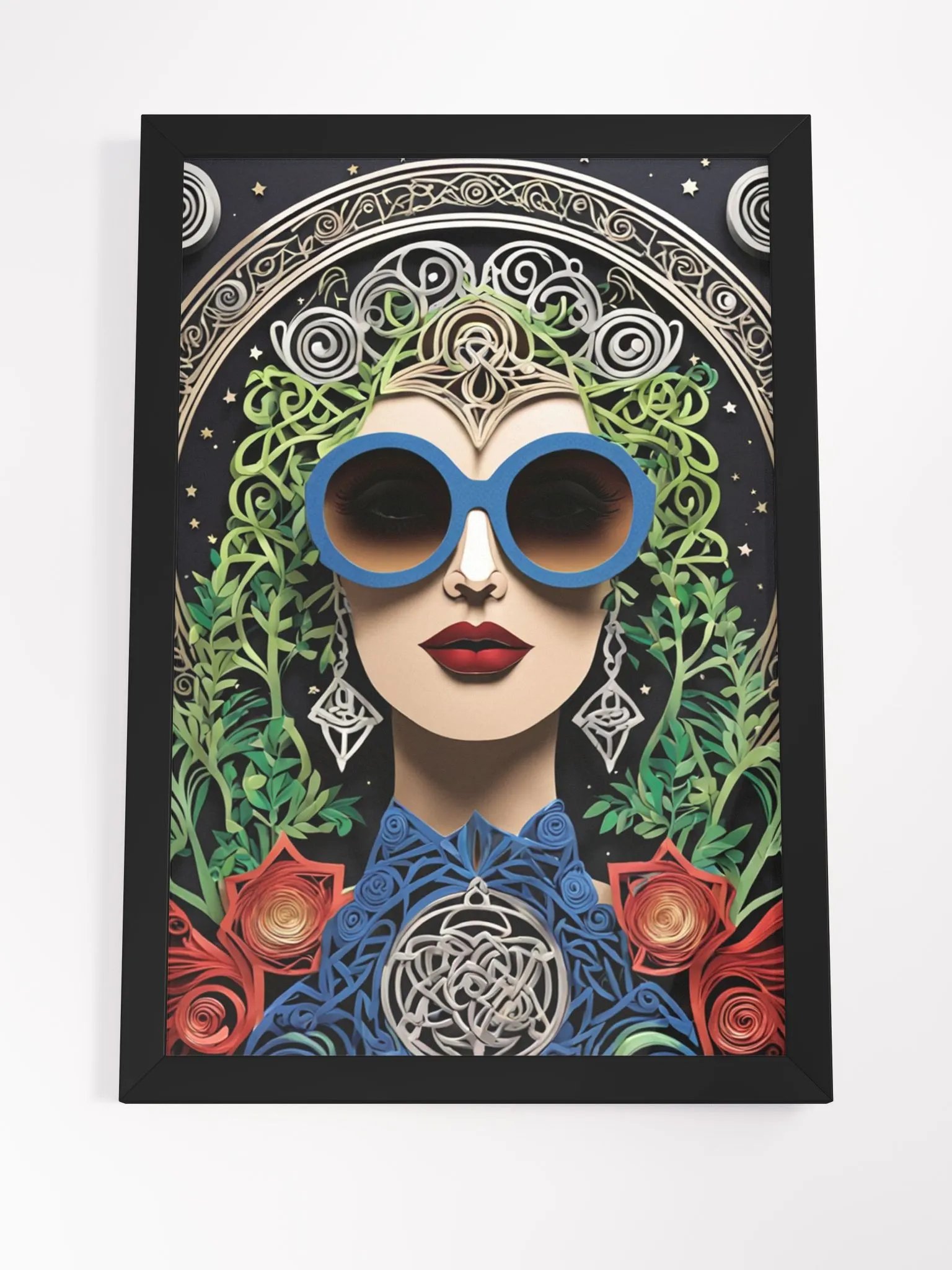 Winter Wiccan 13 - Framed Matte Poster product image (4)